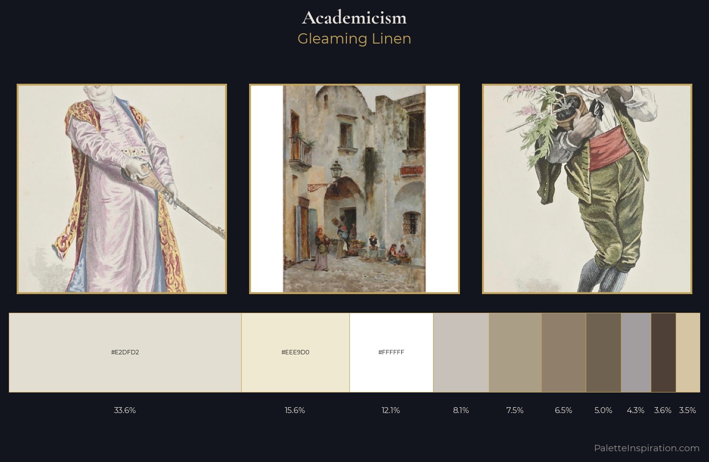 Academicism Color Palette