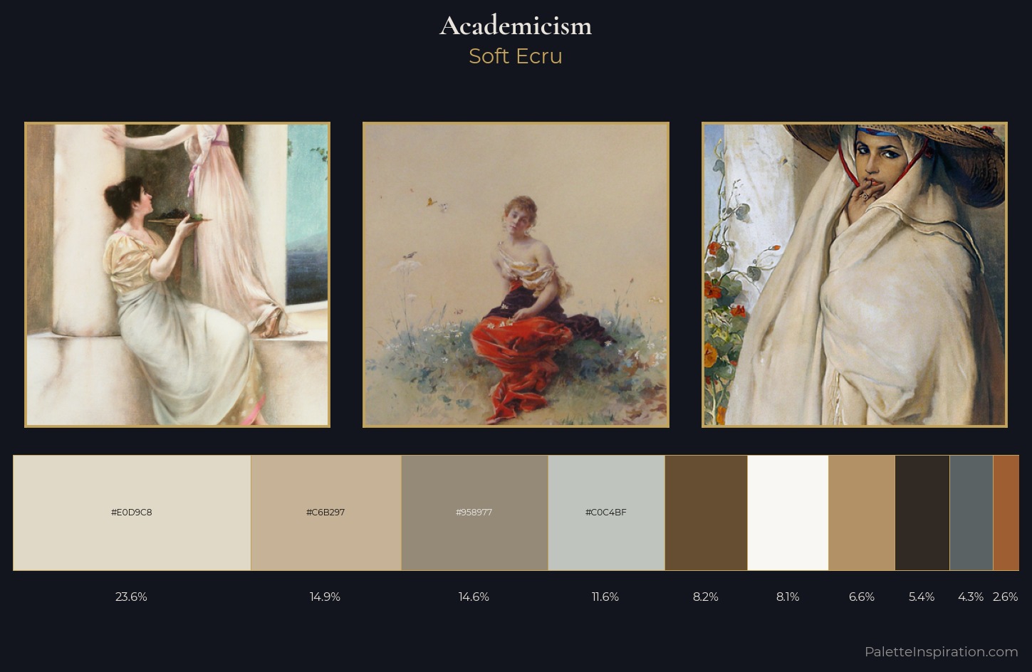 Academicism Palette 4 — Soft Ecru