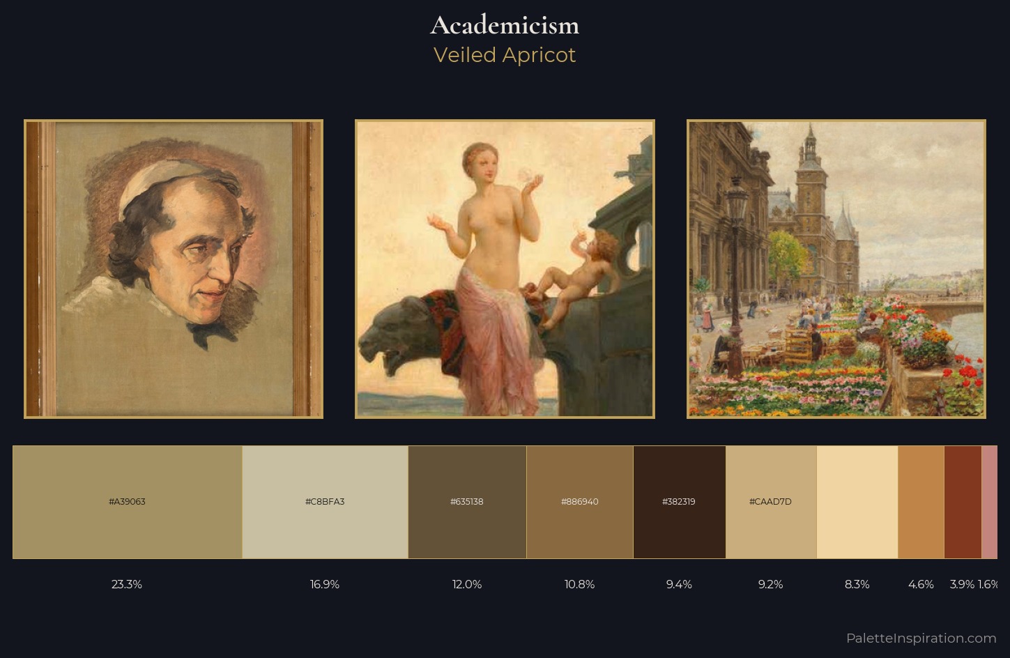 Academicism Palette 7 — Veiled Apricot