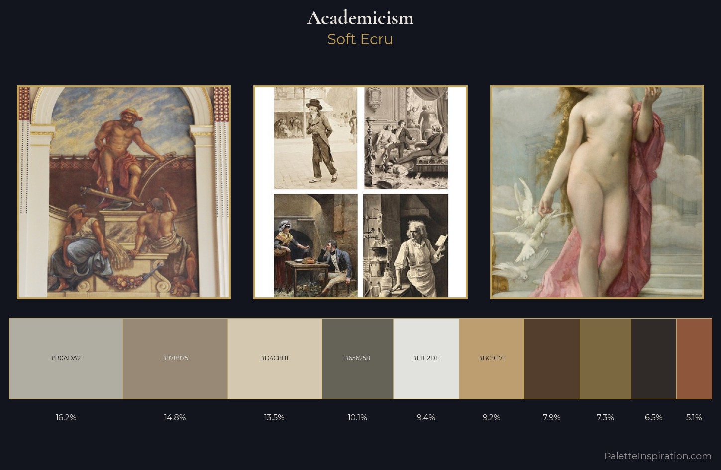 Academicism Palette 9 — Soft Ecru