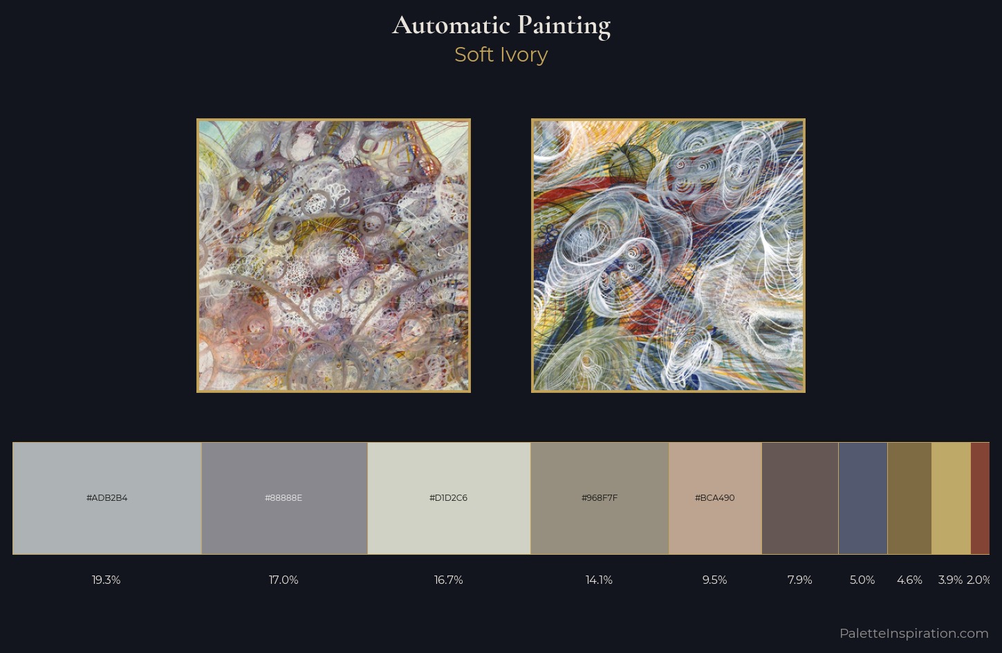 Automatic Painting Palette 1 — Soft Ivory