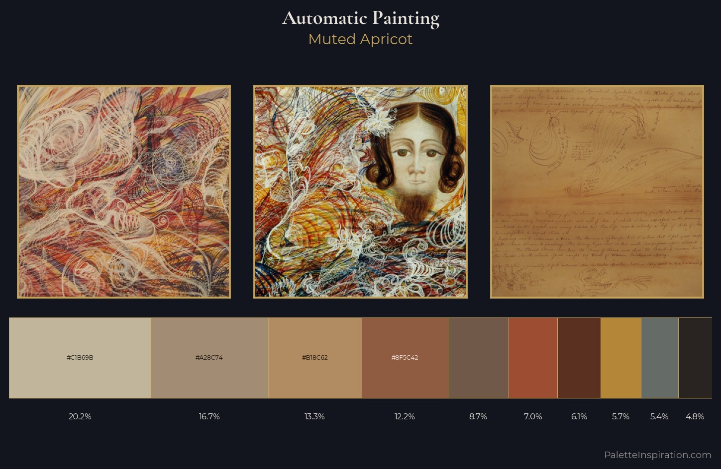 Automatic Painting Palette 5 — Muted Apricot