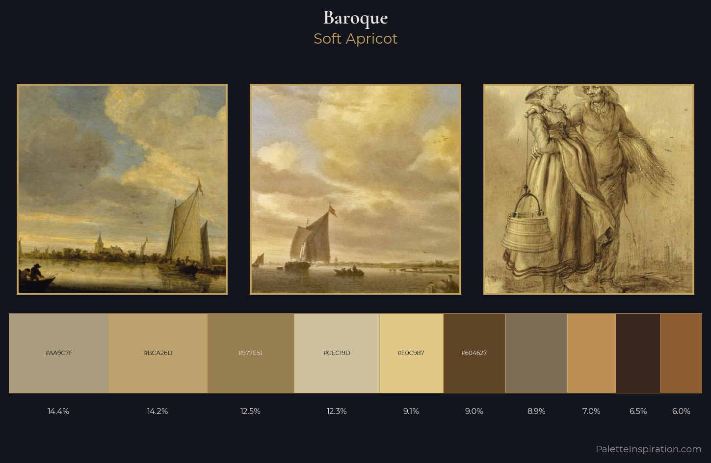 Baroque Palette 4 — Soft Apricot