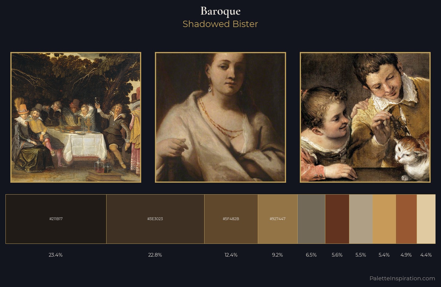 Baroque Palette 26 — Shadowed Bister