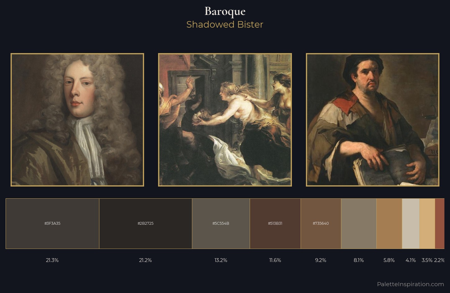 Baroque Palette 27 — Shadowed Bister