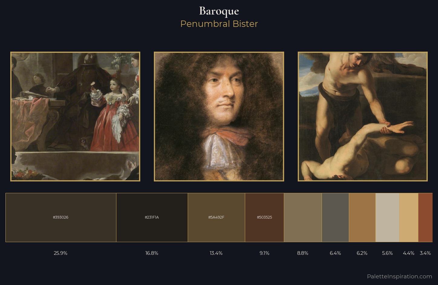 Baroque Palette 38 — Penumbral Bister