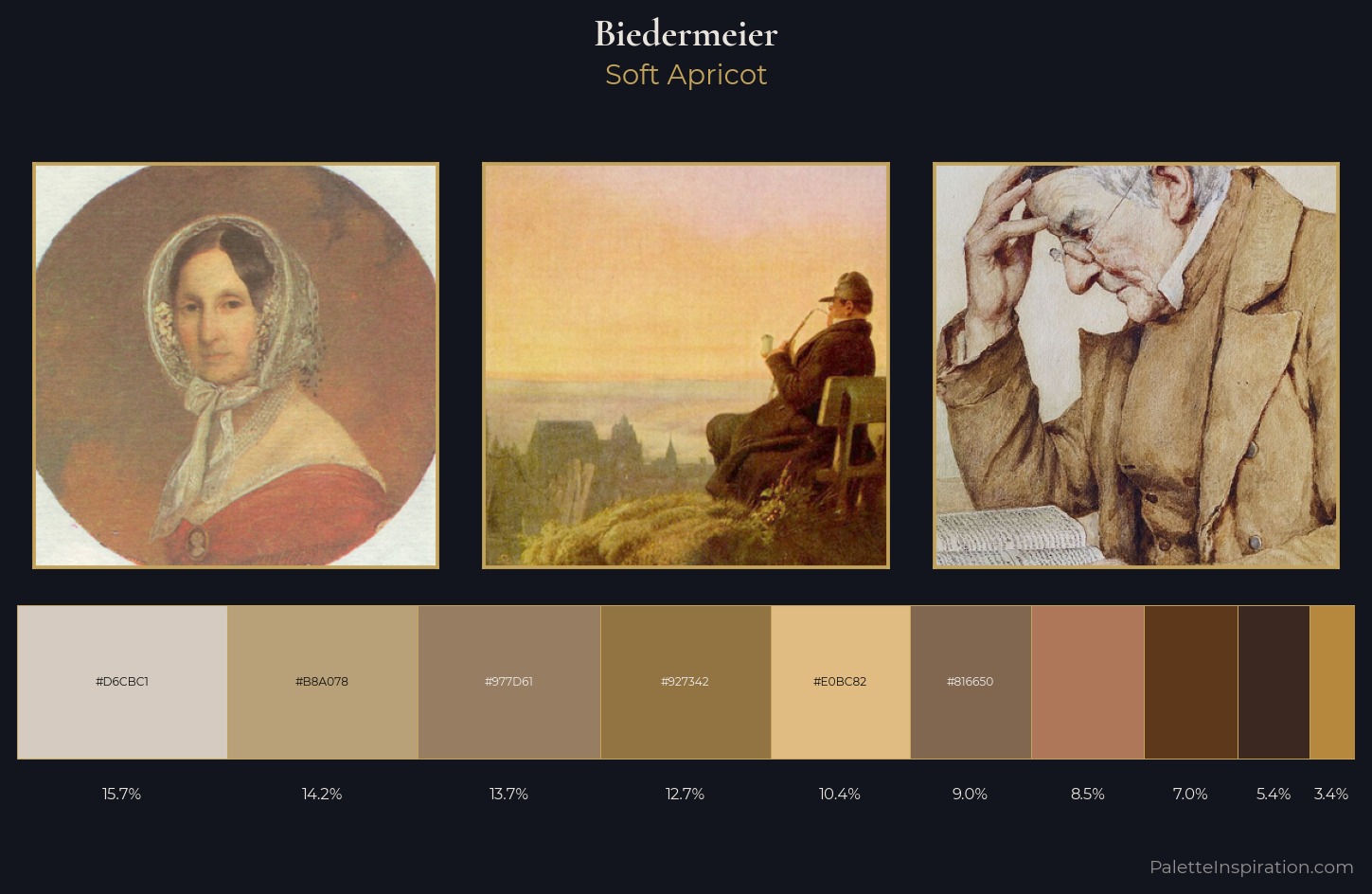 Biedermeier Palette 7 — Soft Apricot