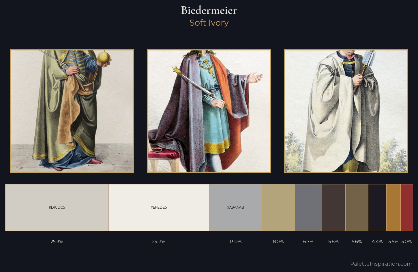 Biedermeier Palette 8 — Soft Ivory