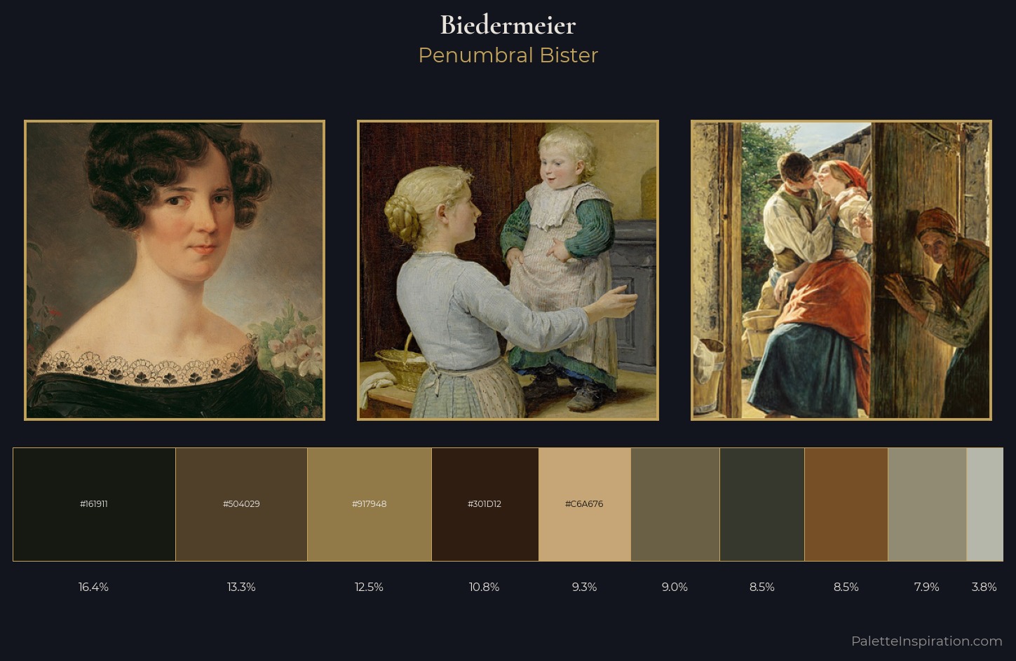 Biedermeier Palette 19 — Penumbral Bister