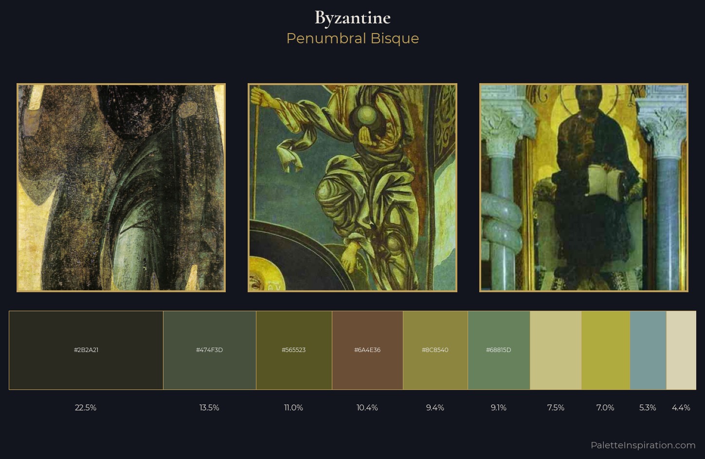 Byzantine Palette 6 — Penumbral Bisque