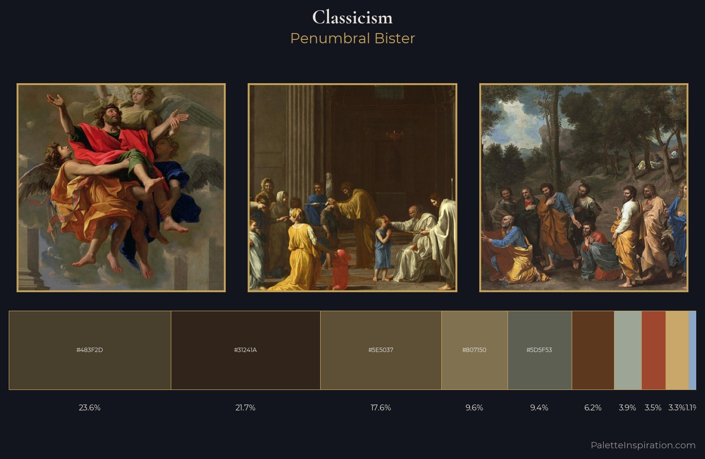 Classicism Palette 15 — Penumbral Bister