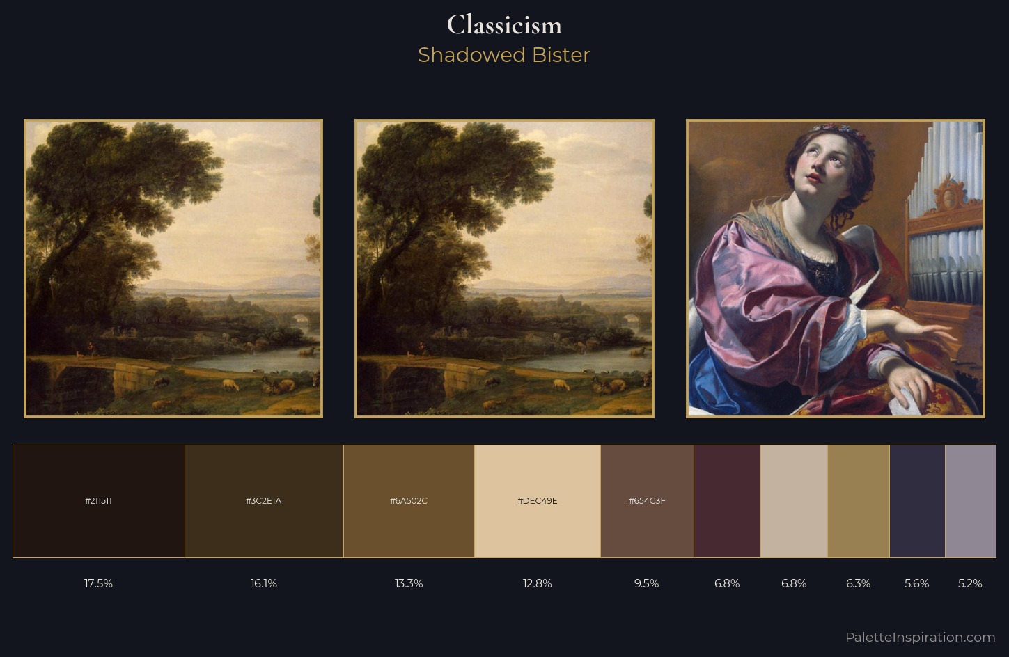 Classicism Palette 17 — Shadowed Bister