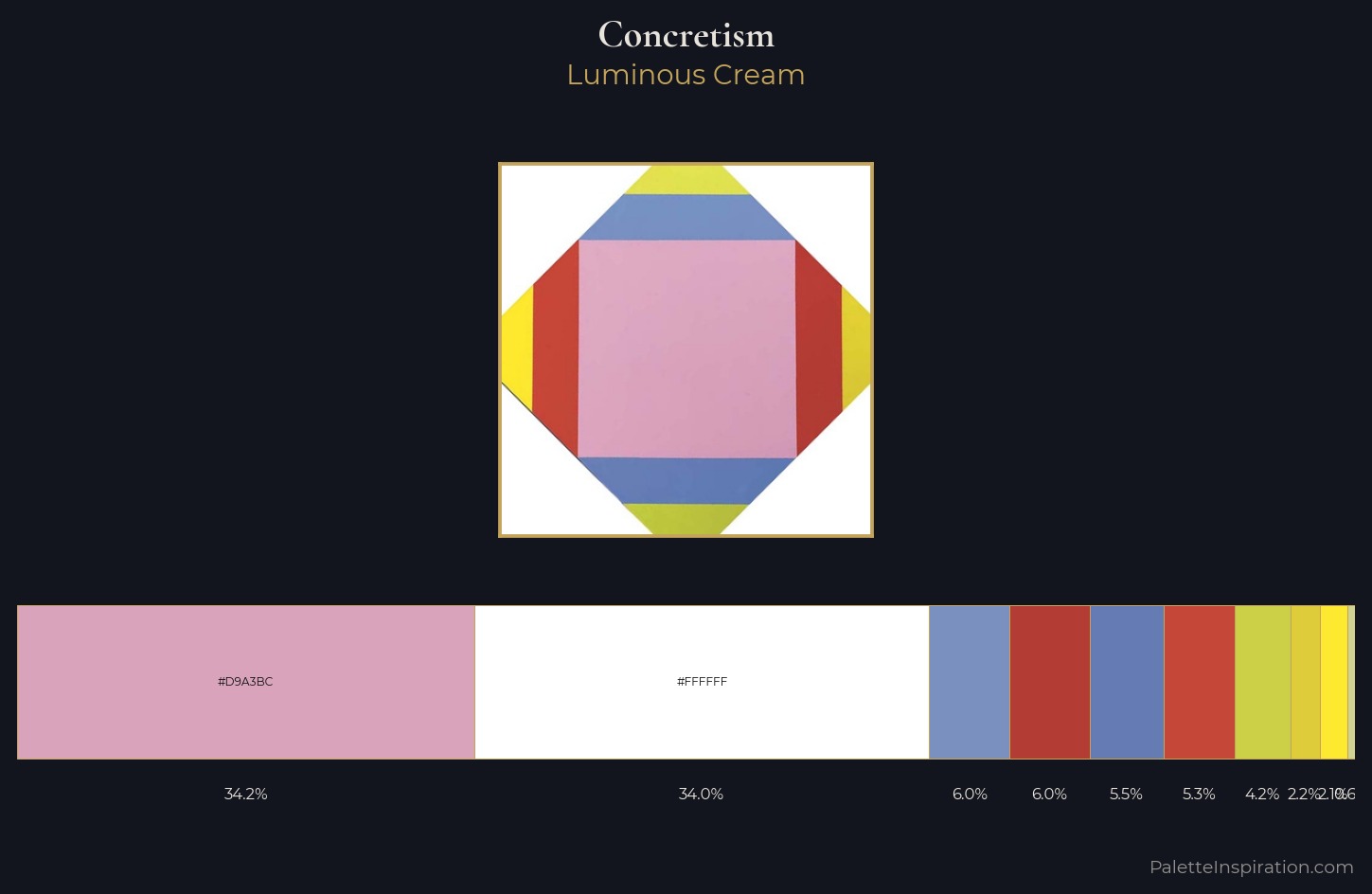 Concretism Palette 1 — Luminous Cream