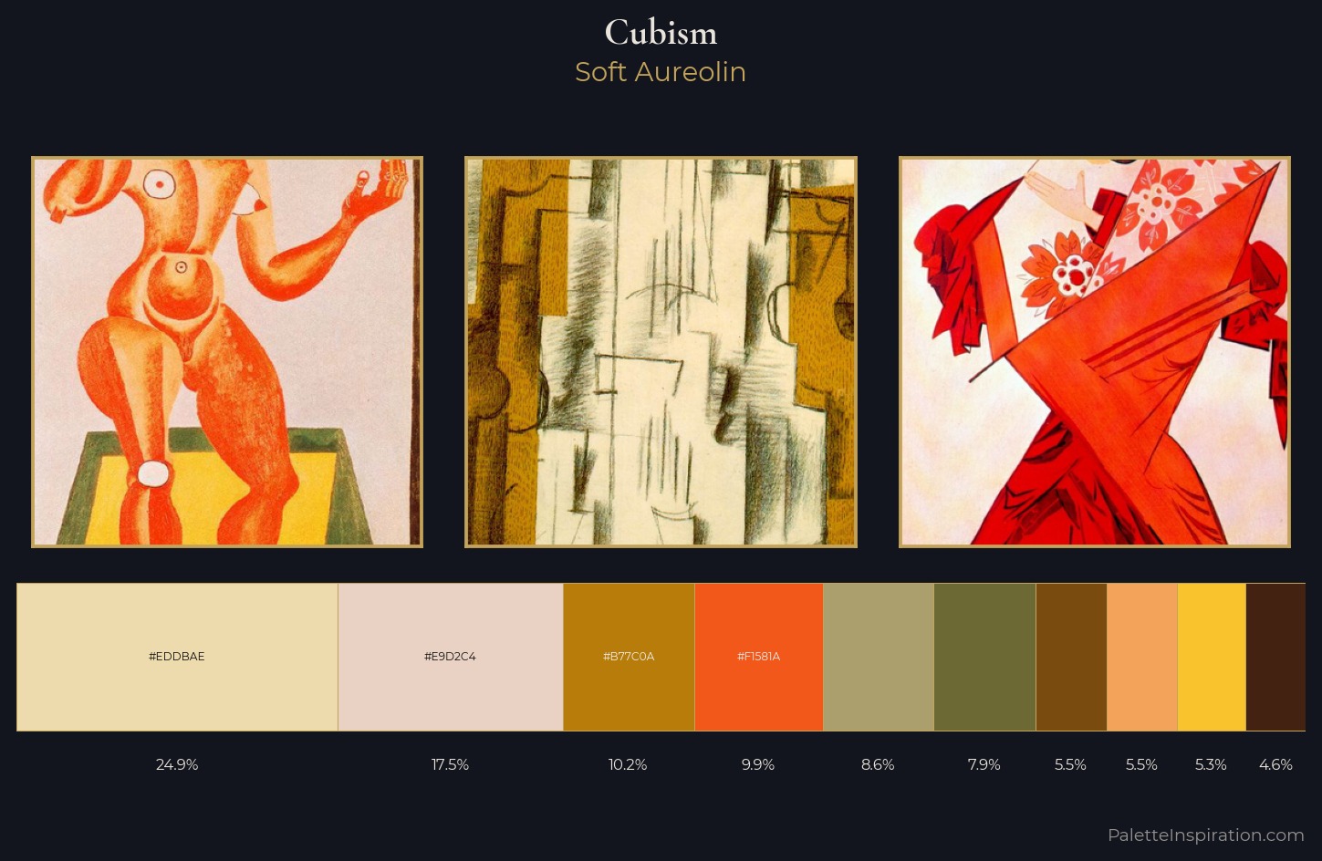 Cubism Palette 4 — Soft Aureolin