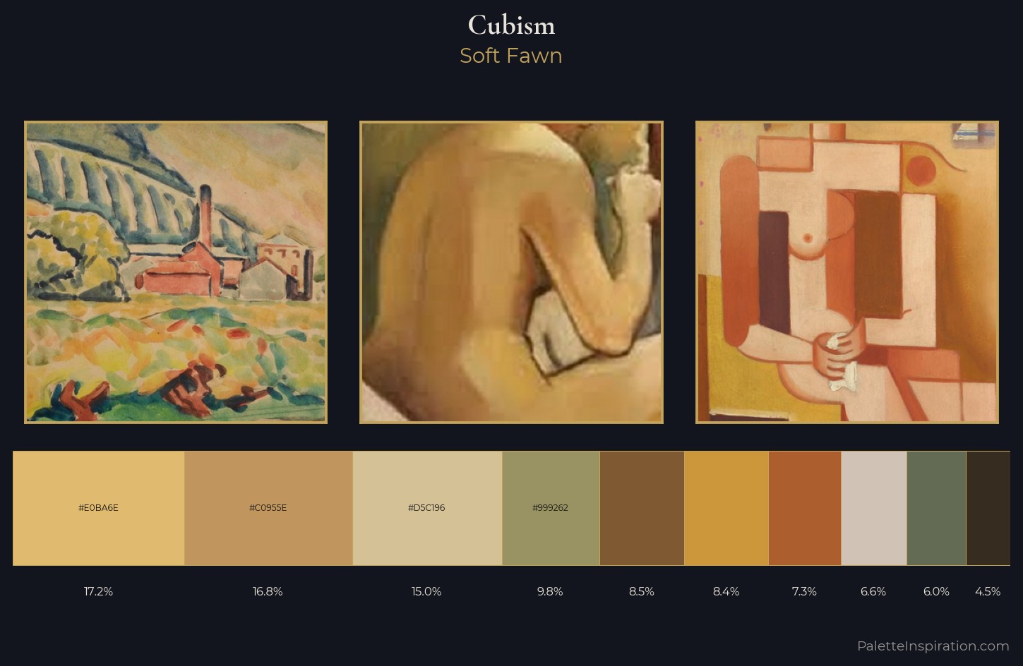 Cubism Palette 6 — Soft Fawn