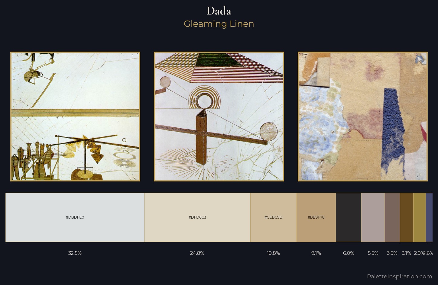 Dada Palette 2 — Gleaming Linen
