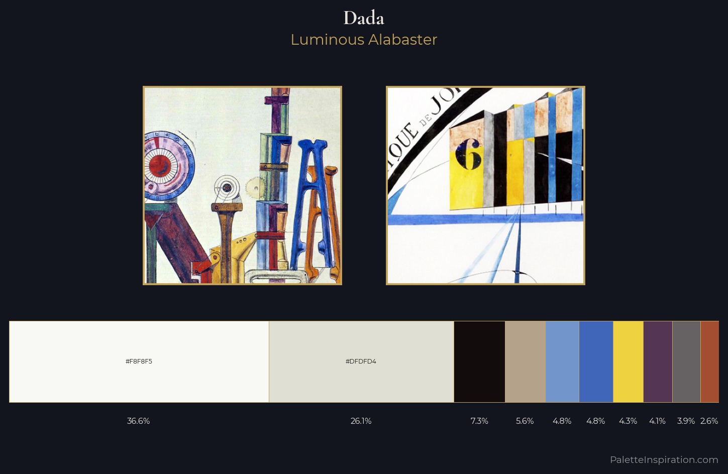 Dada Palette 3 — Luminous Alabaster