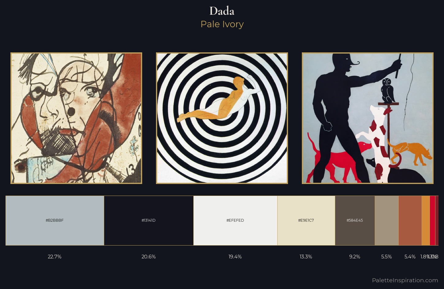 Dada Palette 4 — Pale Ivory