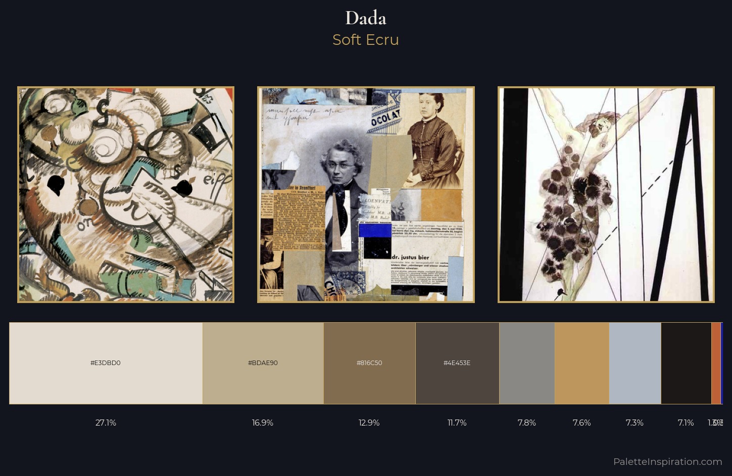 Dada Palette 7 — Soft Ecru