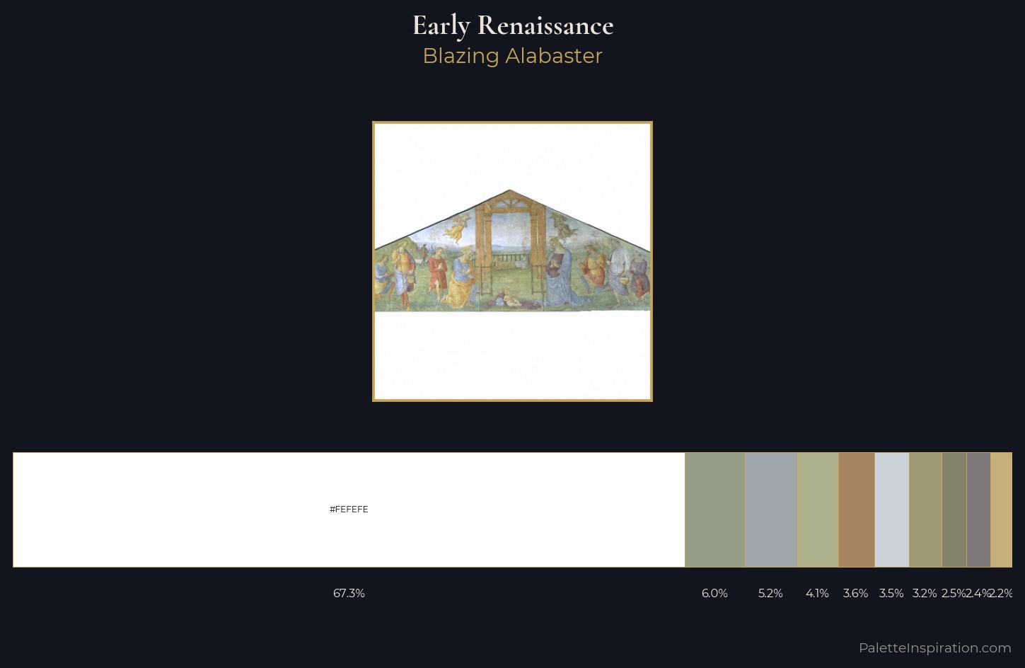Early Renaissance Palette 1 — Blazing Alabaster