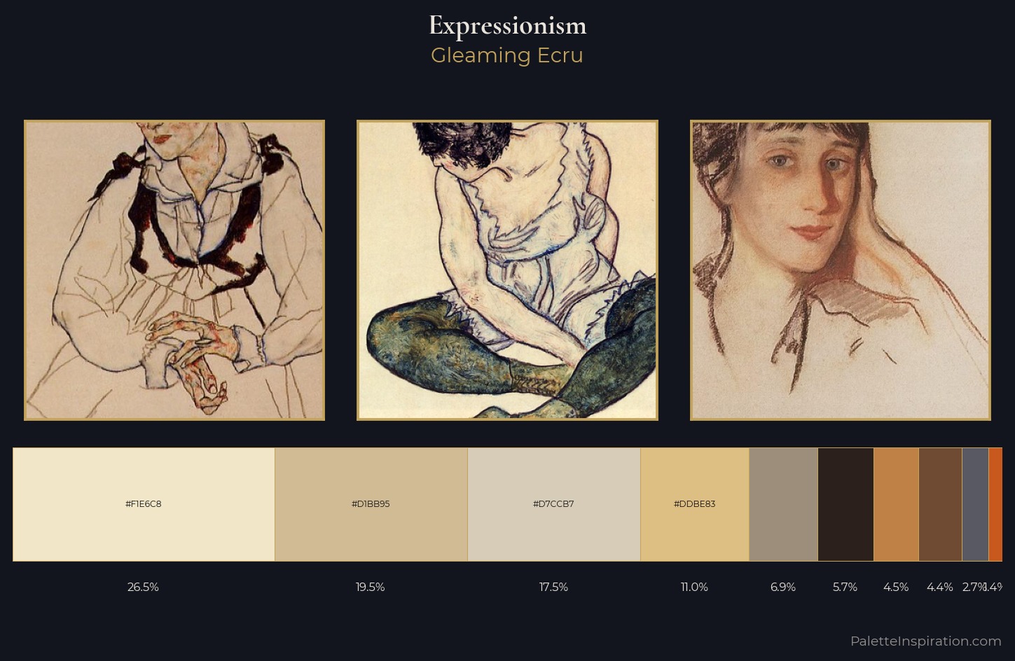 Expressionism Palette 5 — Gleaming Ecru