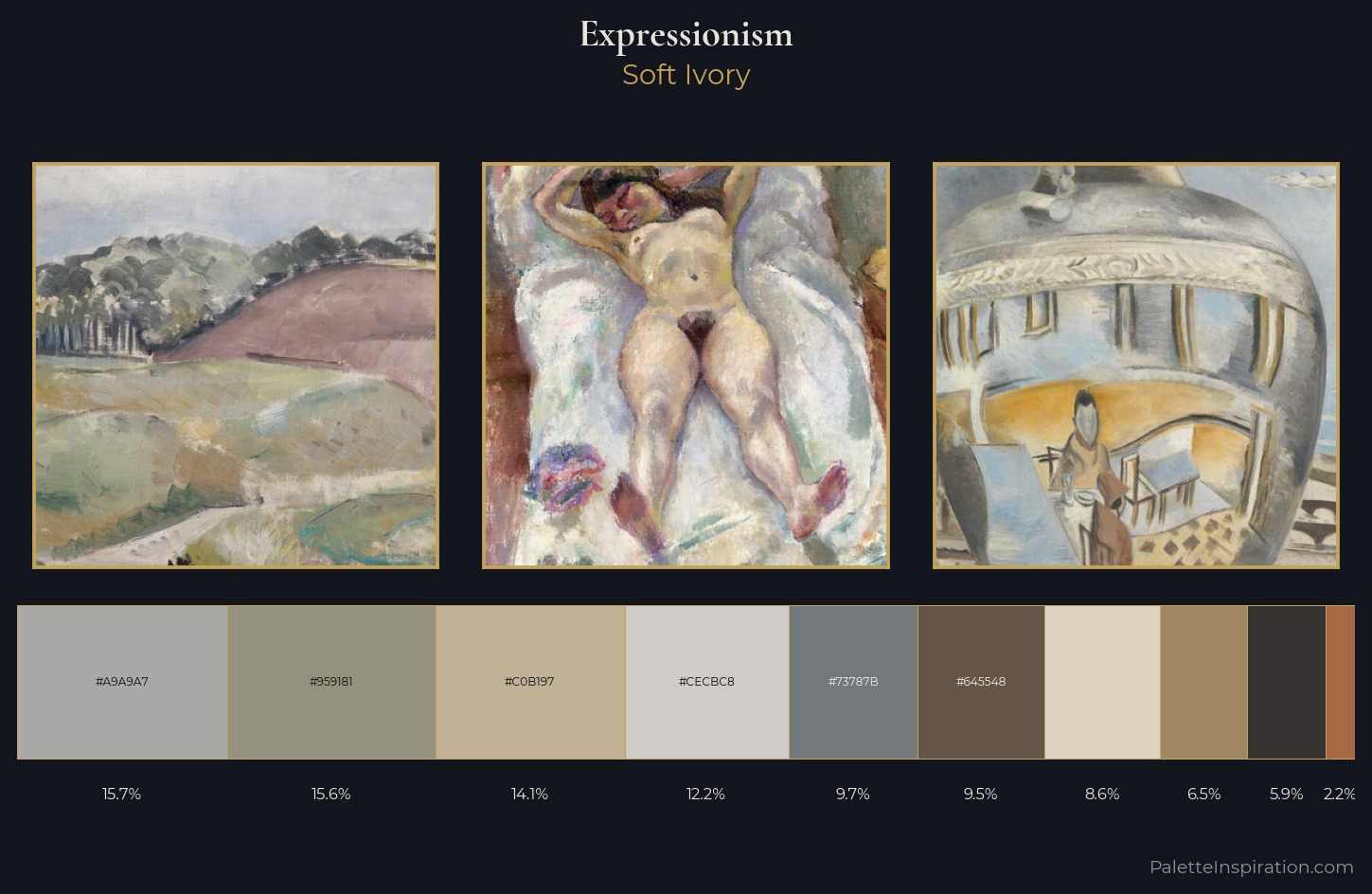 Expressionism Palette 6 — Soft Ivory