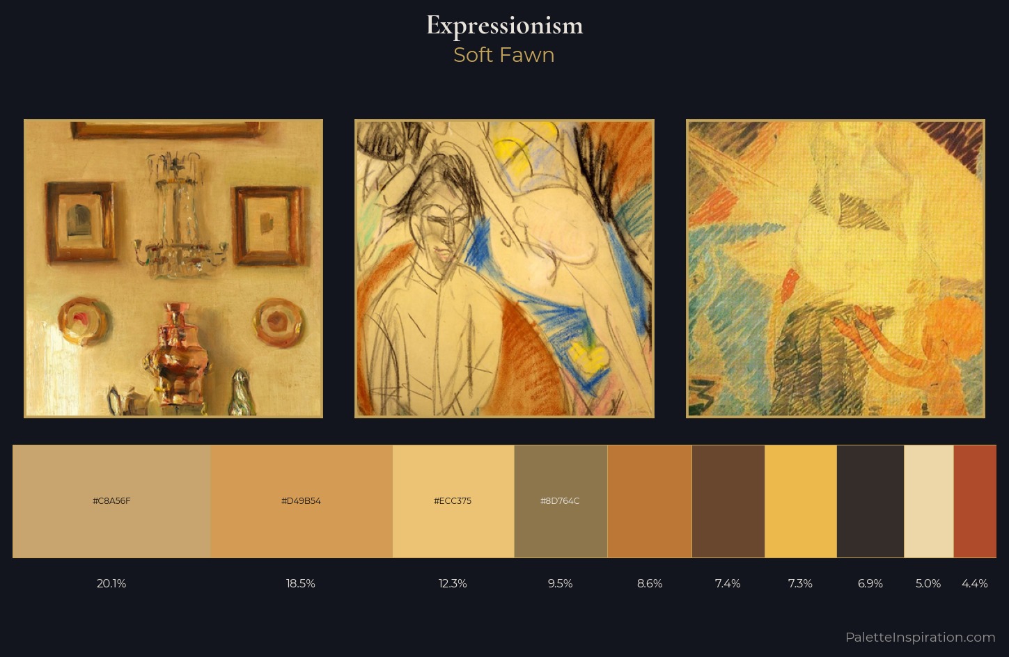 Expressionism Palette 7 — Soft Fawn