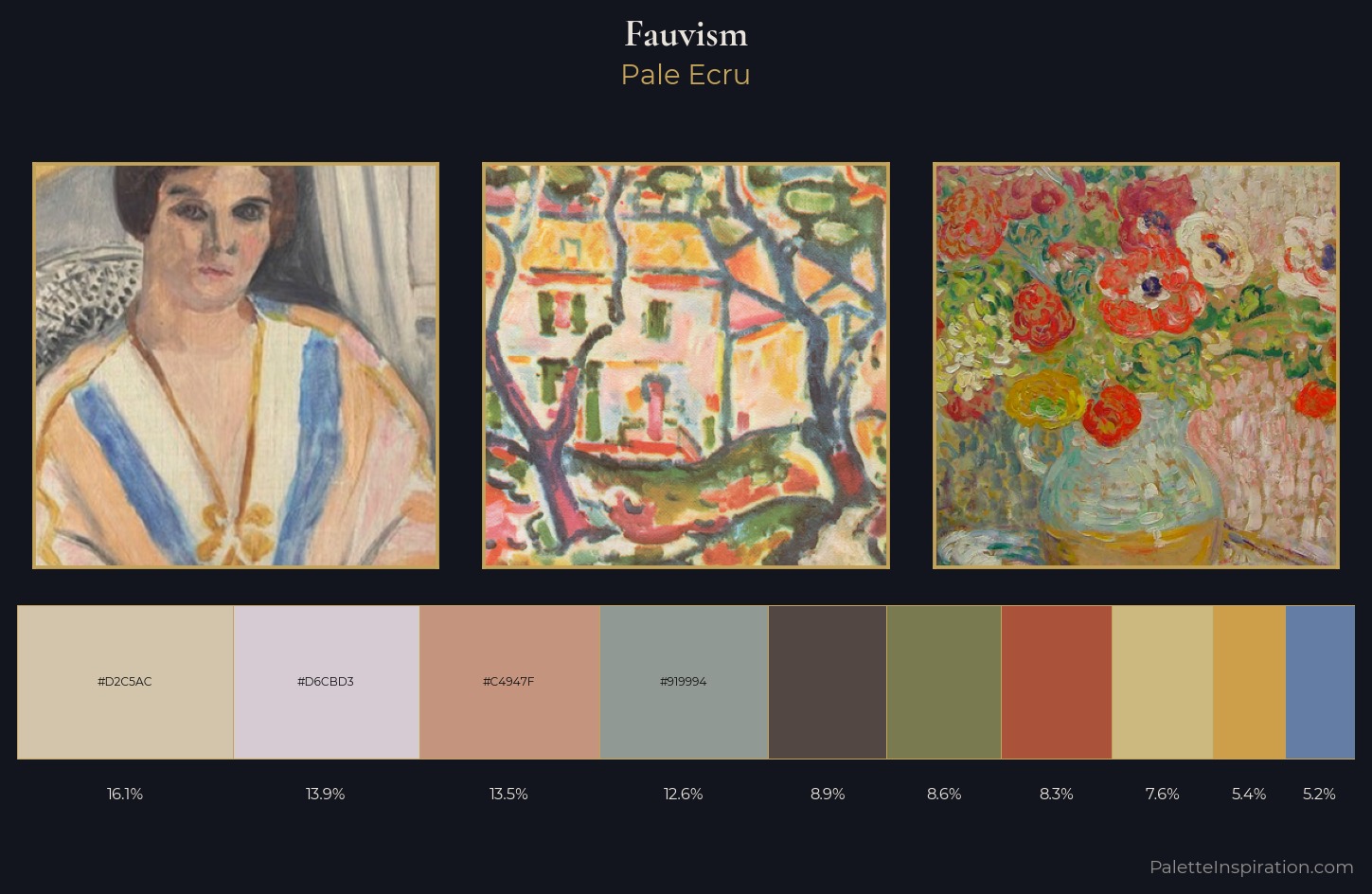 Fauvism Palette 2 — Pale Ecru