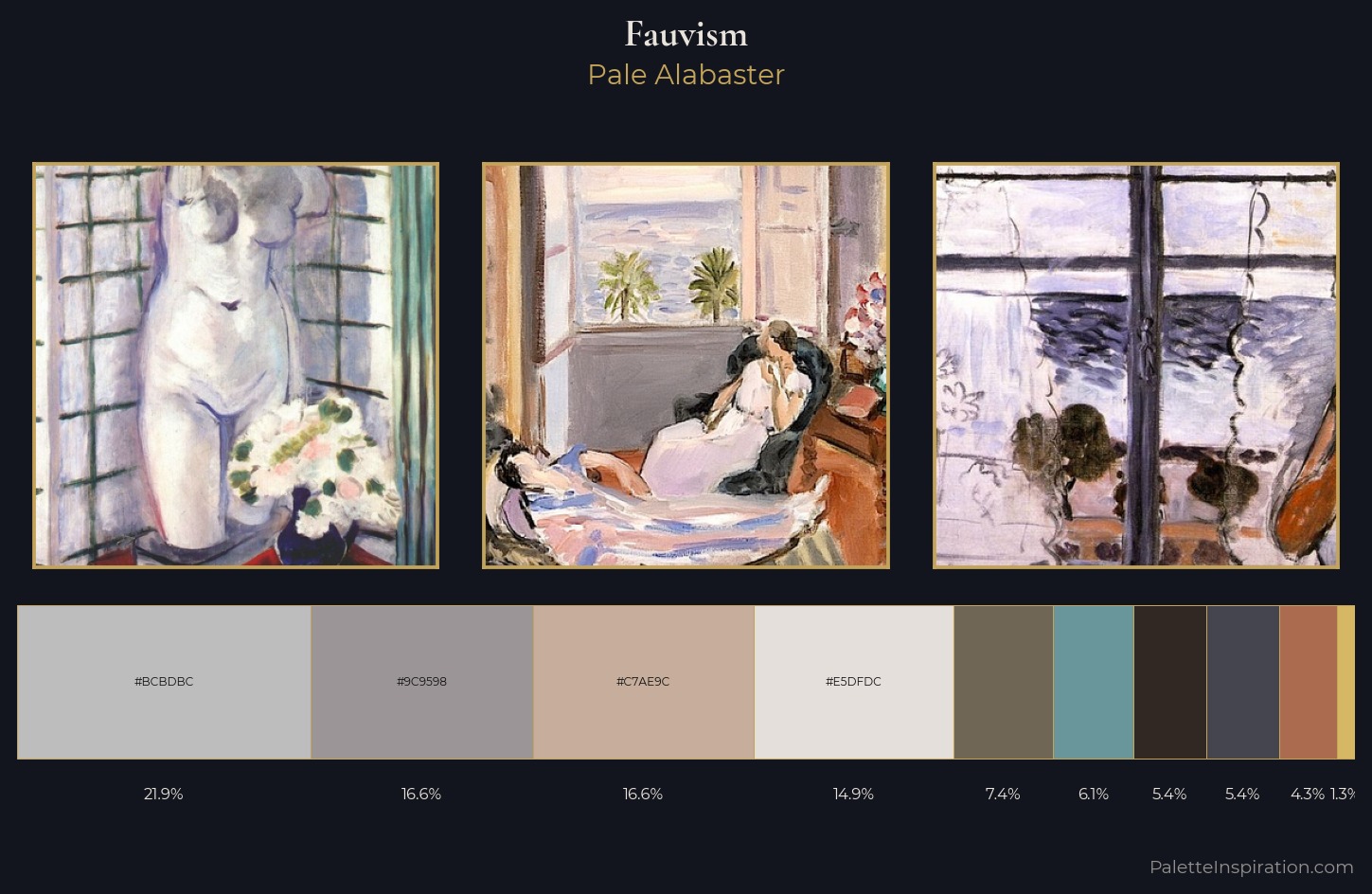 Fauvism Palette 4 — Pale Alabaster