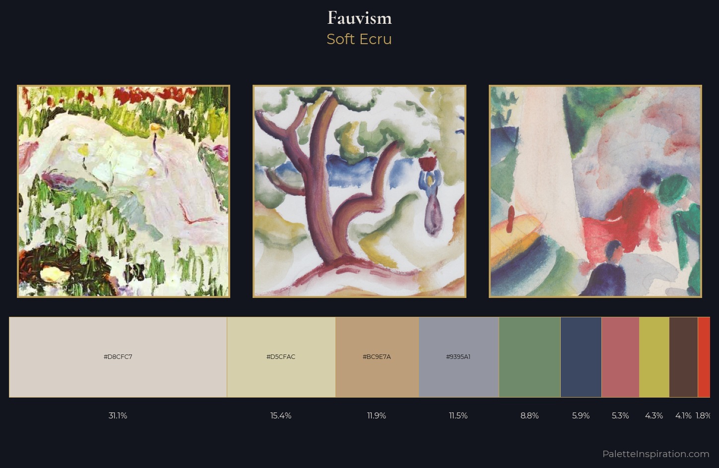 Fauvism Palette 5 — Soft Ecru