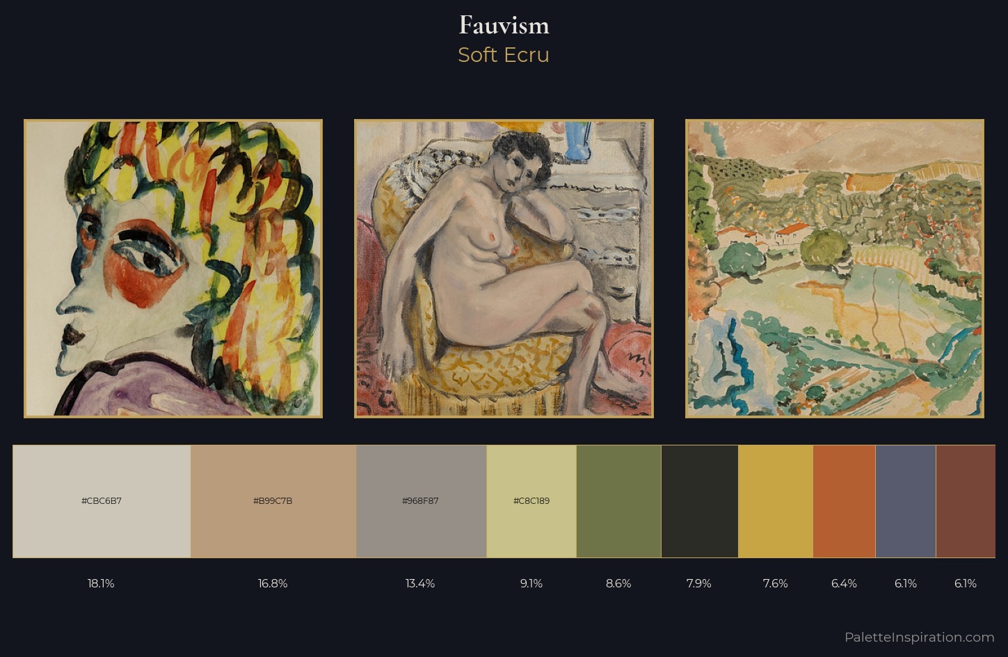 Fauvism Palette 8 — Soft Ecru