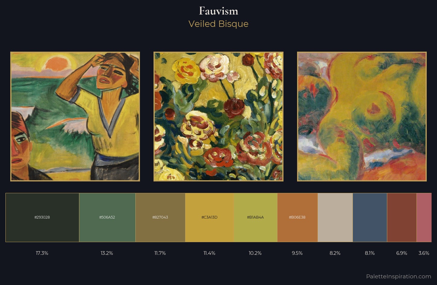 Fauvism Palette 22 — Veiled Bisque