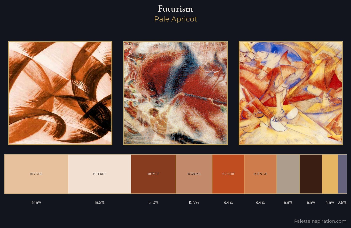 Futurism Palette 5 — Pale Apricot