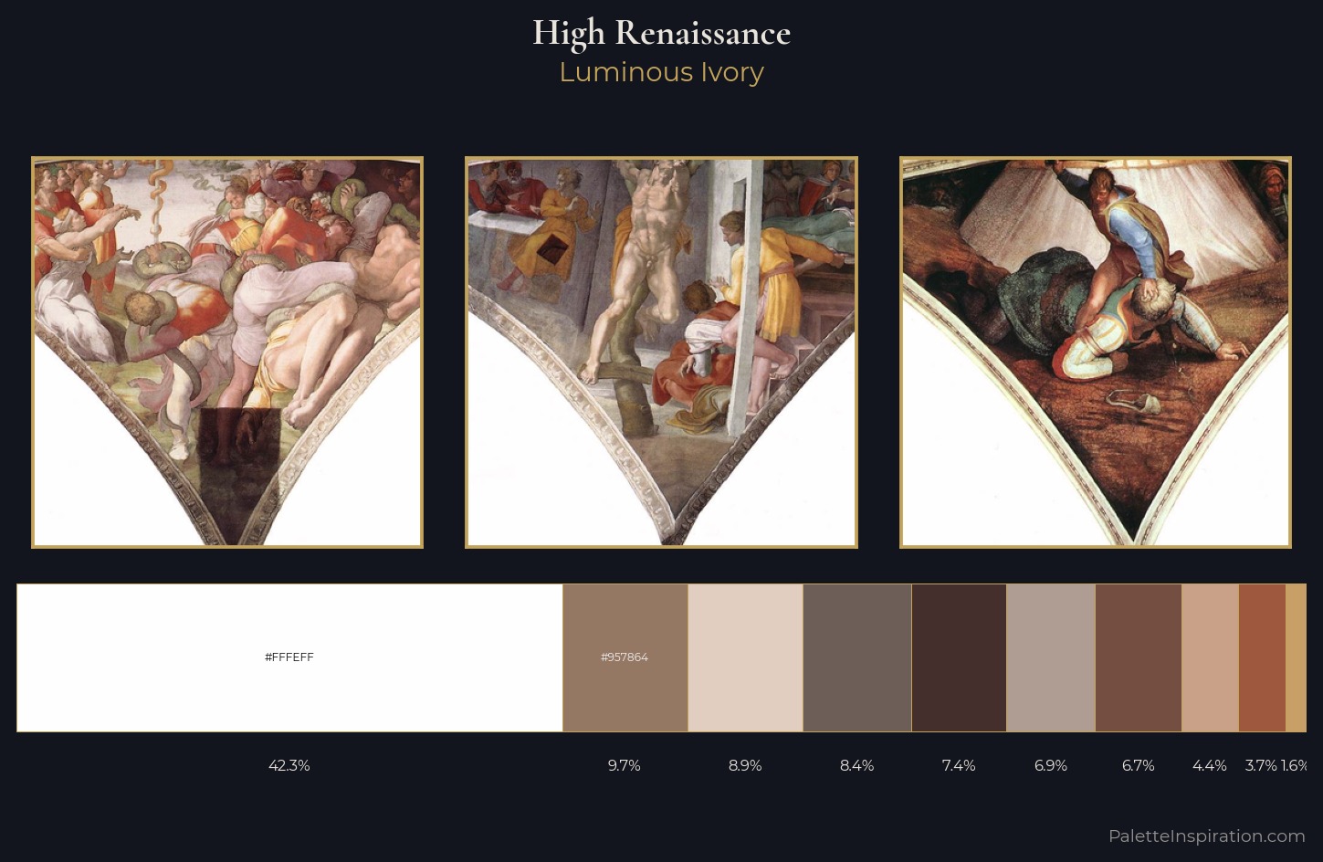 High Renaissance Palette 2 — Luminous Ivory
