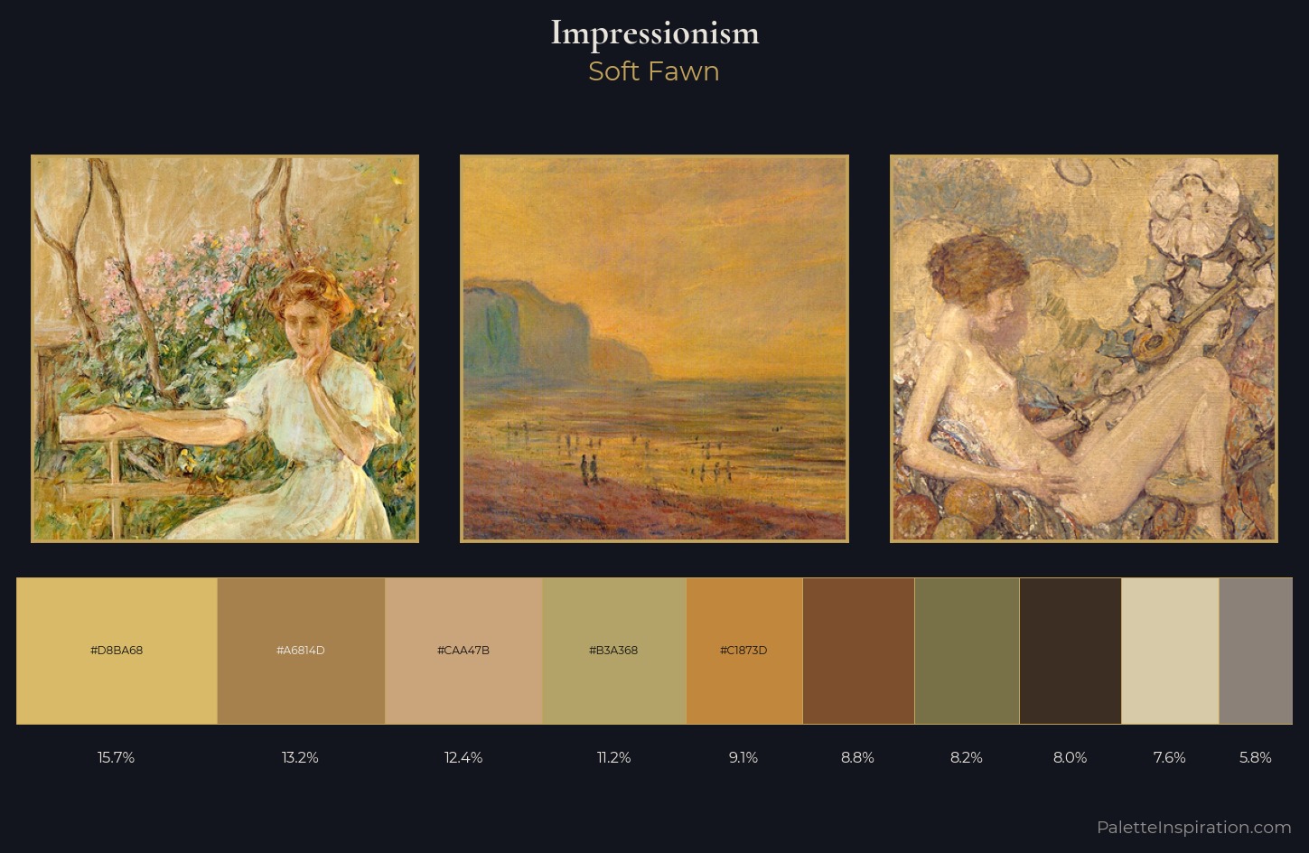 Impressionism Palette 8 — Soft Fawn