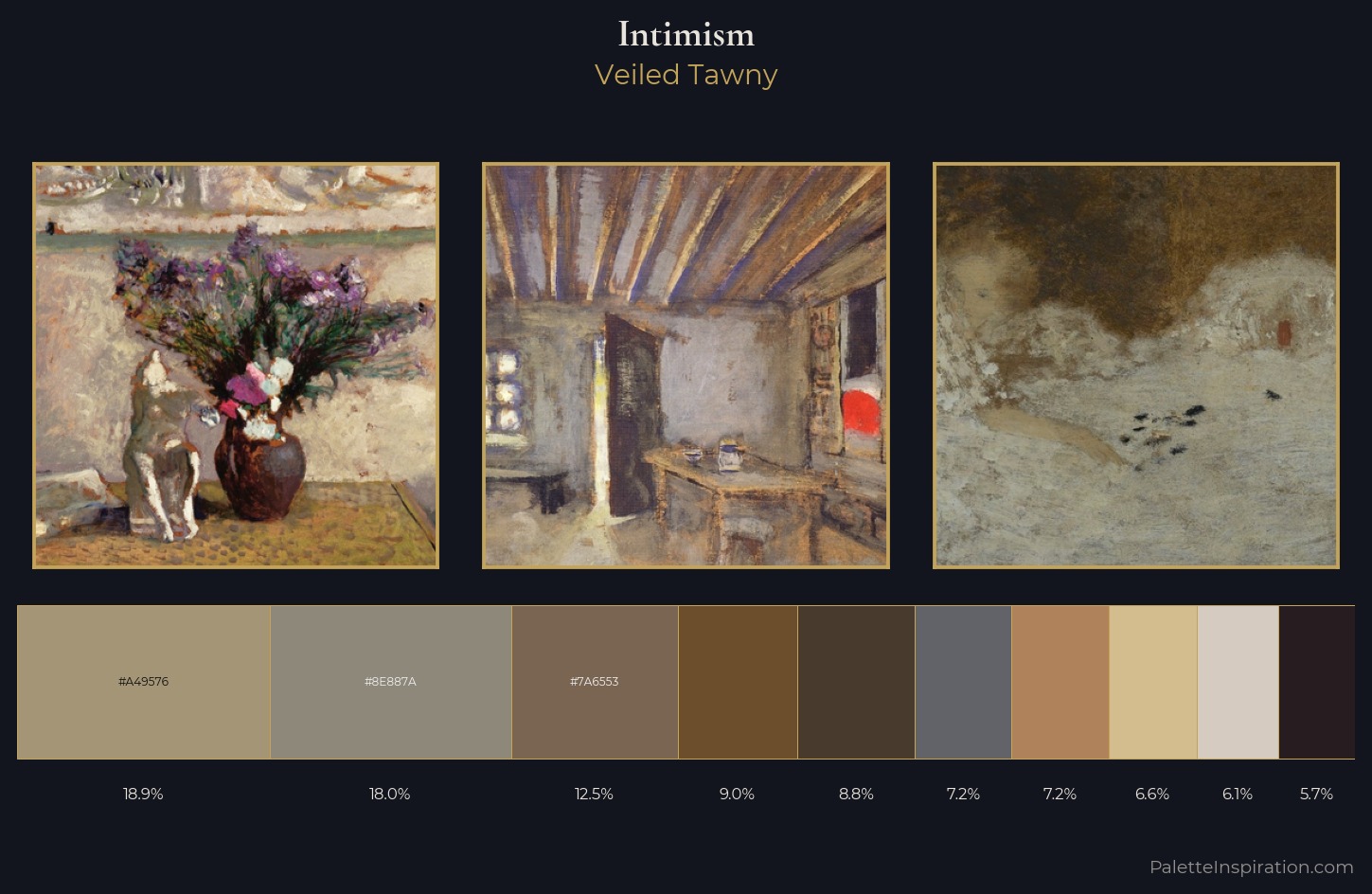 Intimism Palette 4 — Veiled Tawny