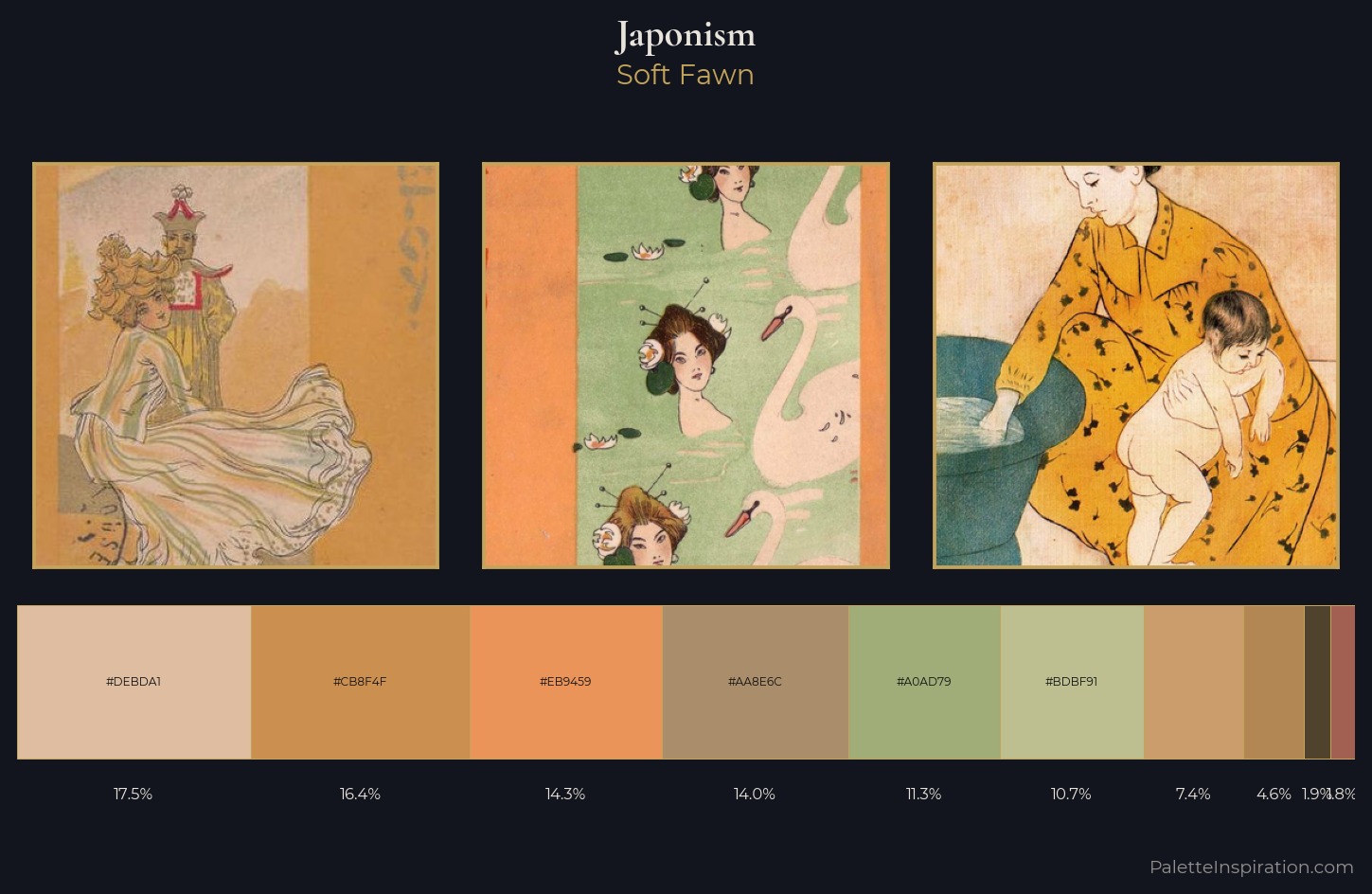 Japonism Palette 3 — Soft Fawn