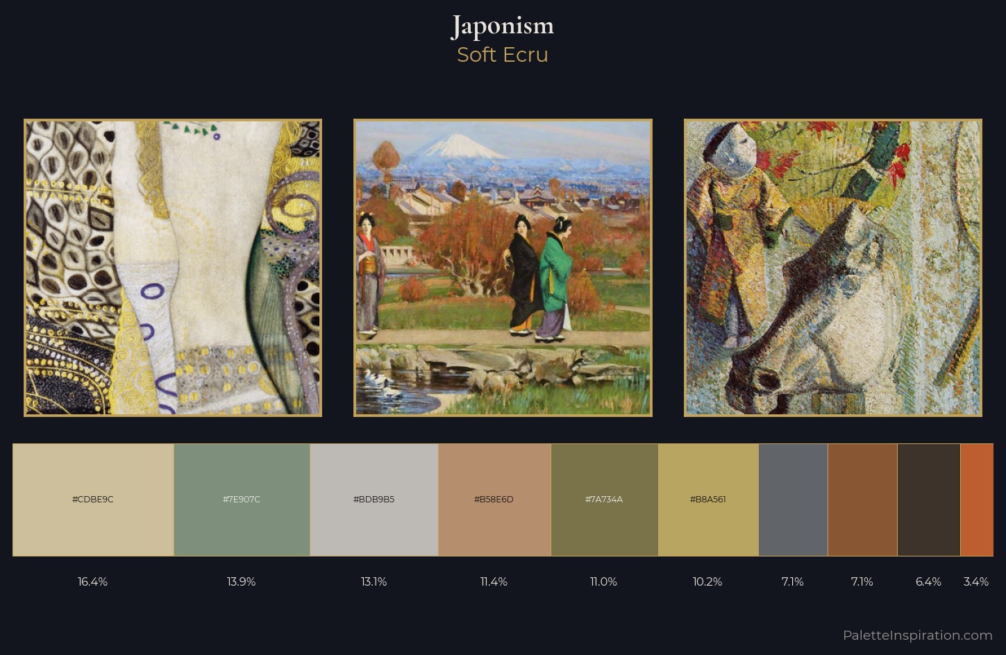 Japonism Palette 8 — Soft Ecru
