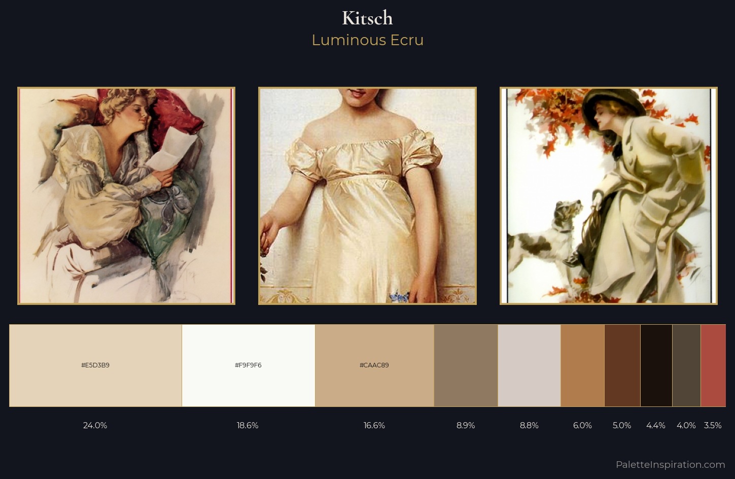 Kitsch Palette 3 — Luminous Ecru