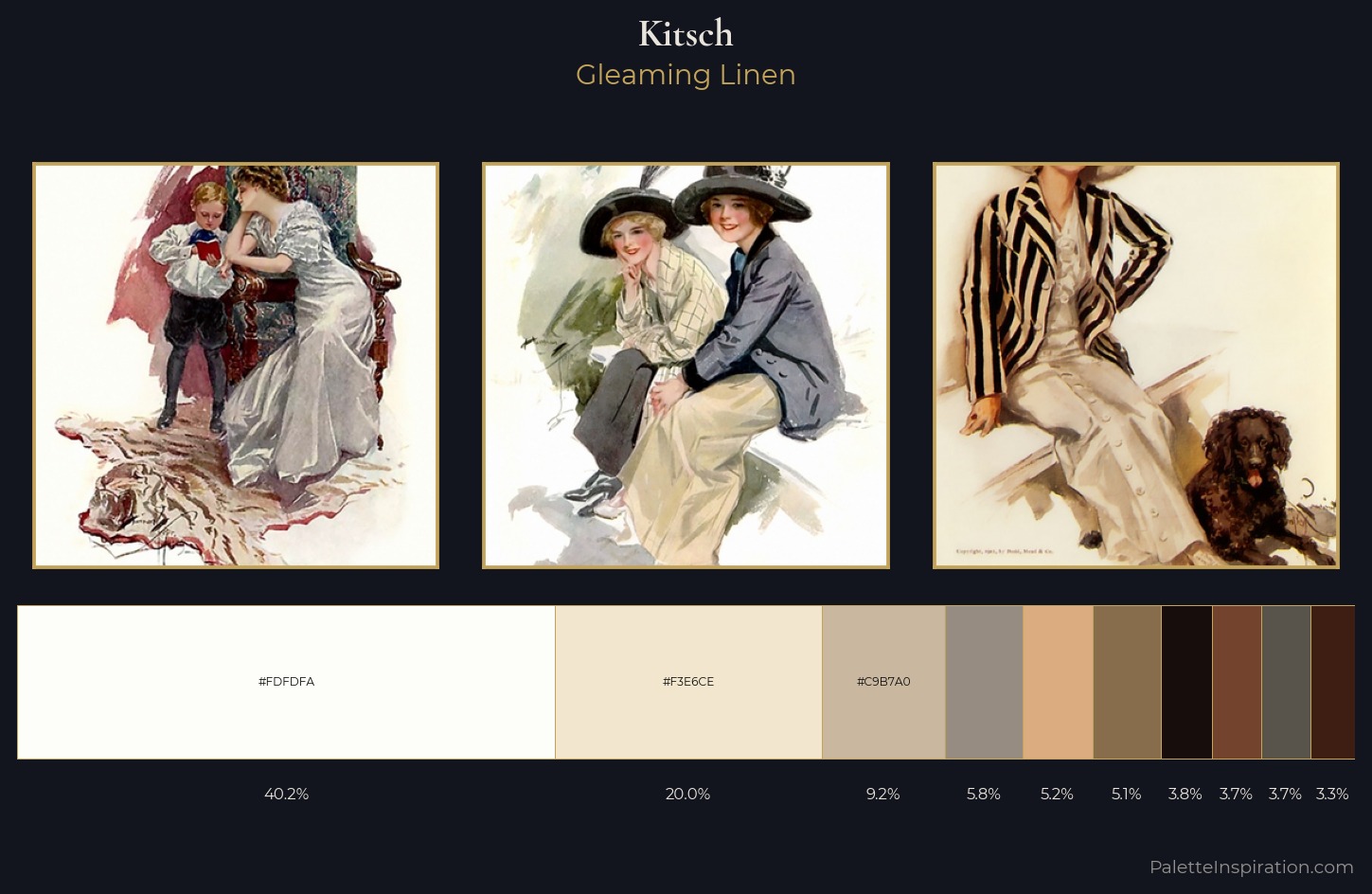 Kitsch Palette 5 — Gleaming Linen
