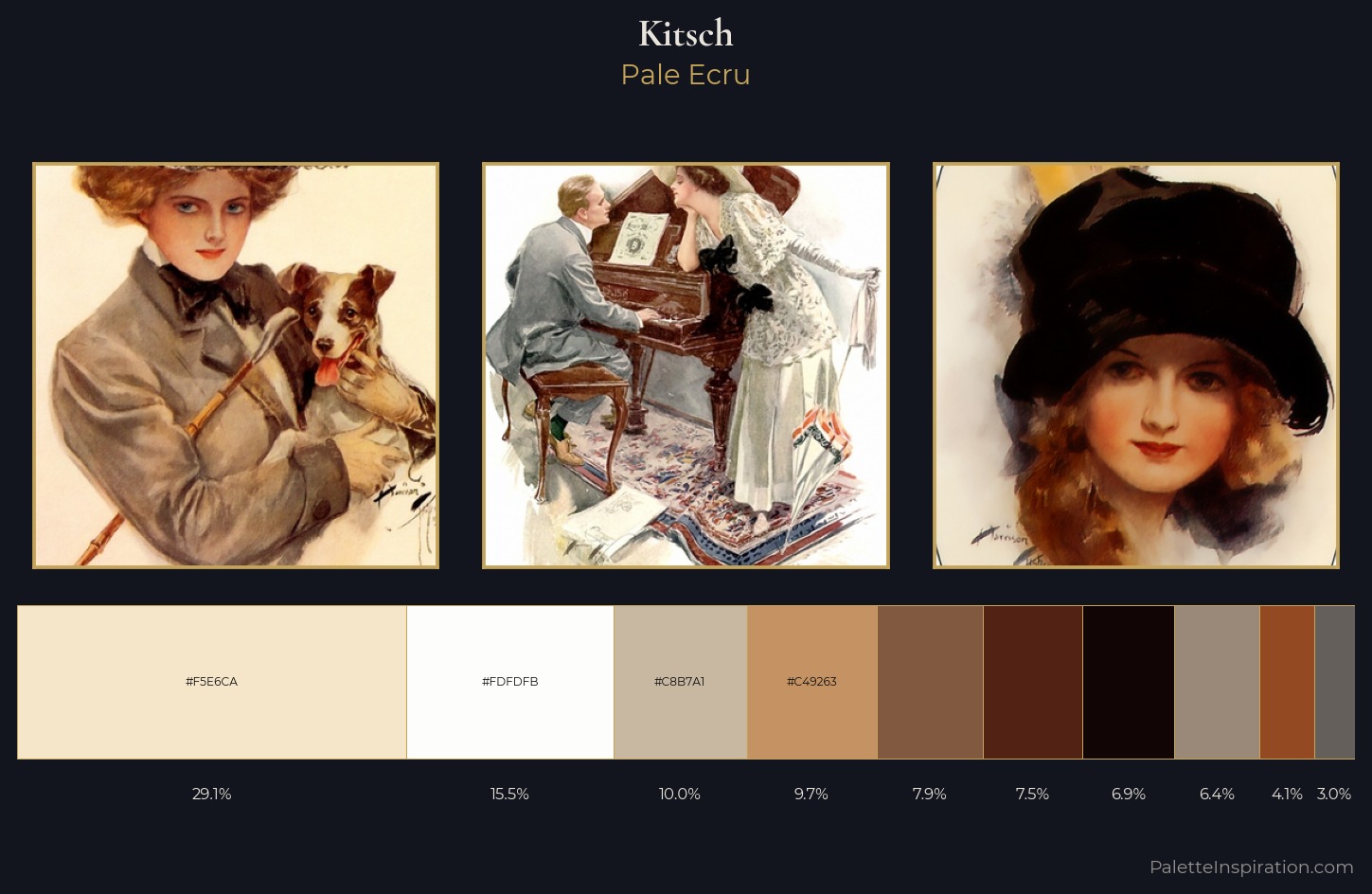 Kitsch Palette 7 — Pale Ecru