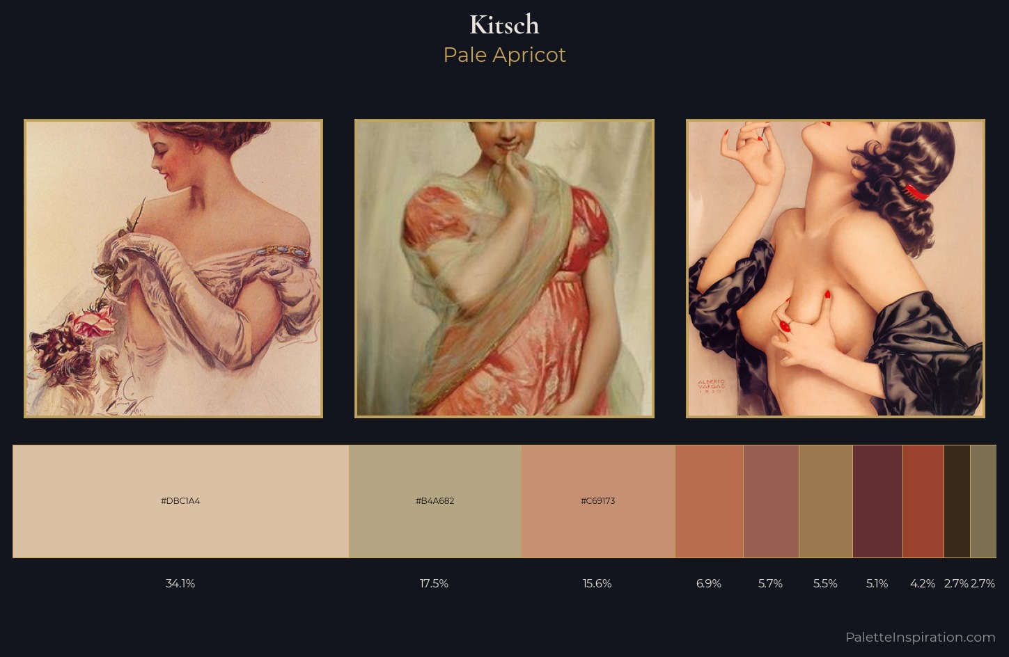 Kitsch Palette 10 — Pale Apricot