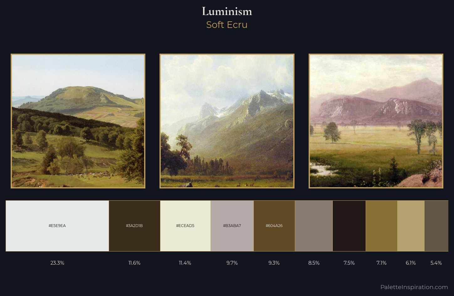 Luminism Palette 8 — Soft Ecru