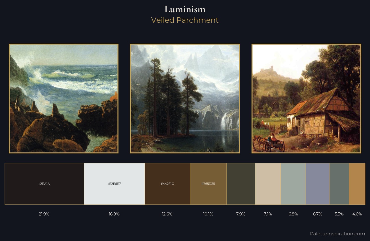Luminism Palette 10 — Veiled Parchment