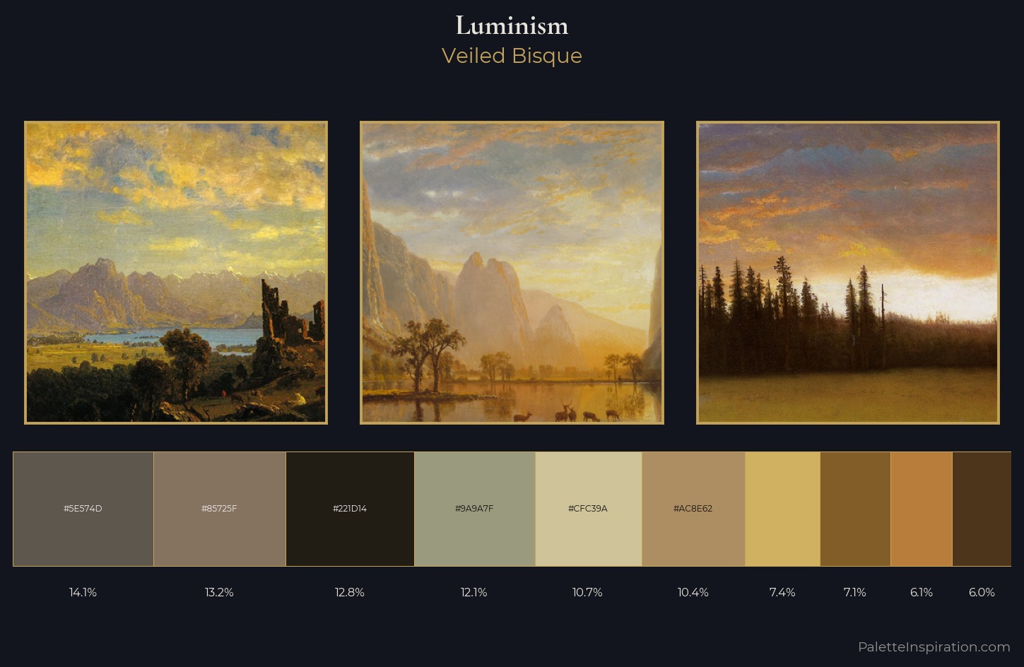 Luminism Palette 12 — Veiled Bisque