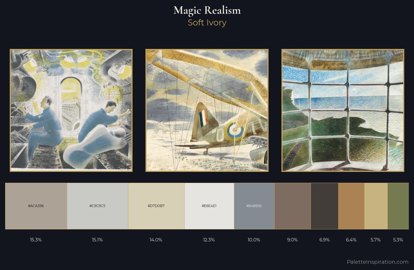 Magic Realism Palette 1 — Soft Ivory