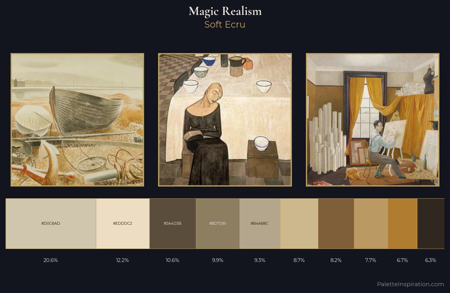 Magic Realism Palette 3 — Soft Ecru
