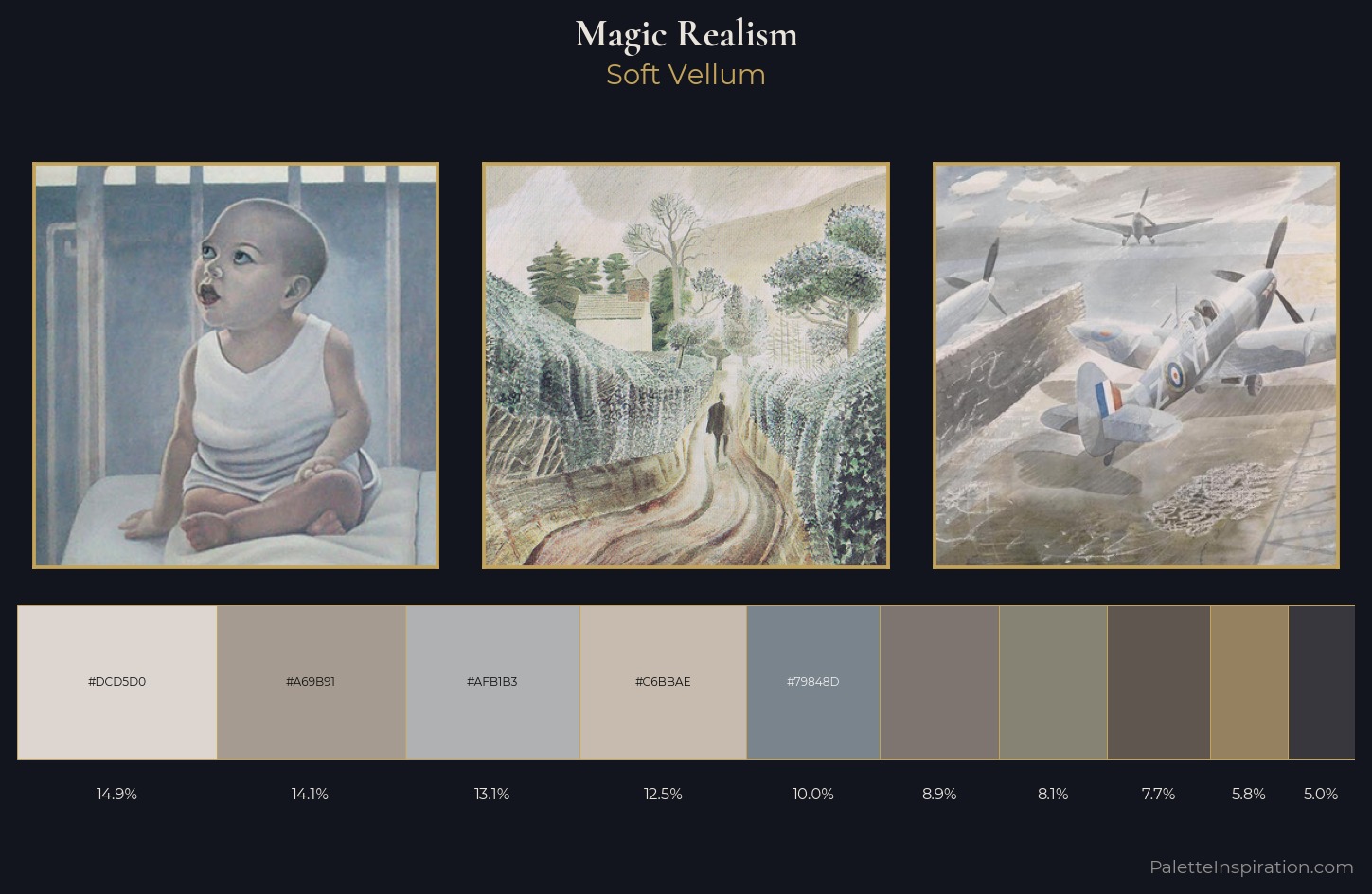 Magic Realism Palette 5 — Soft Vellum