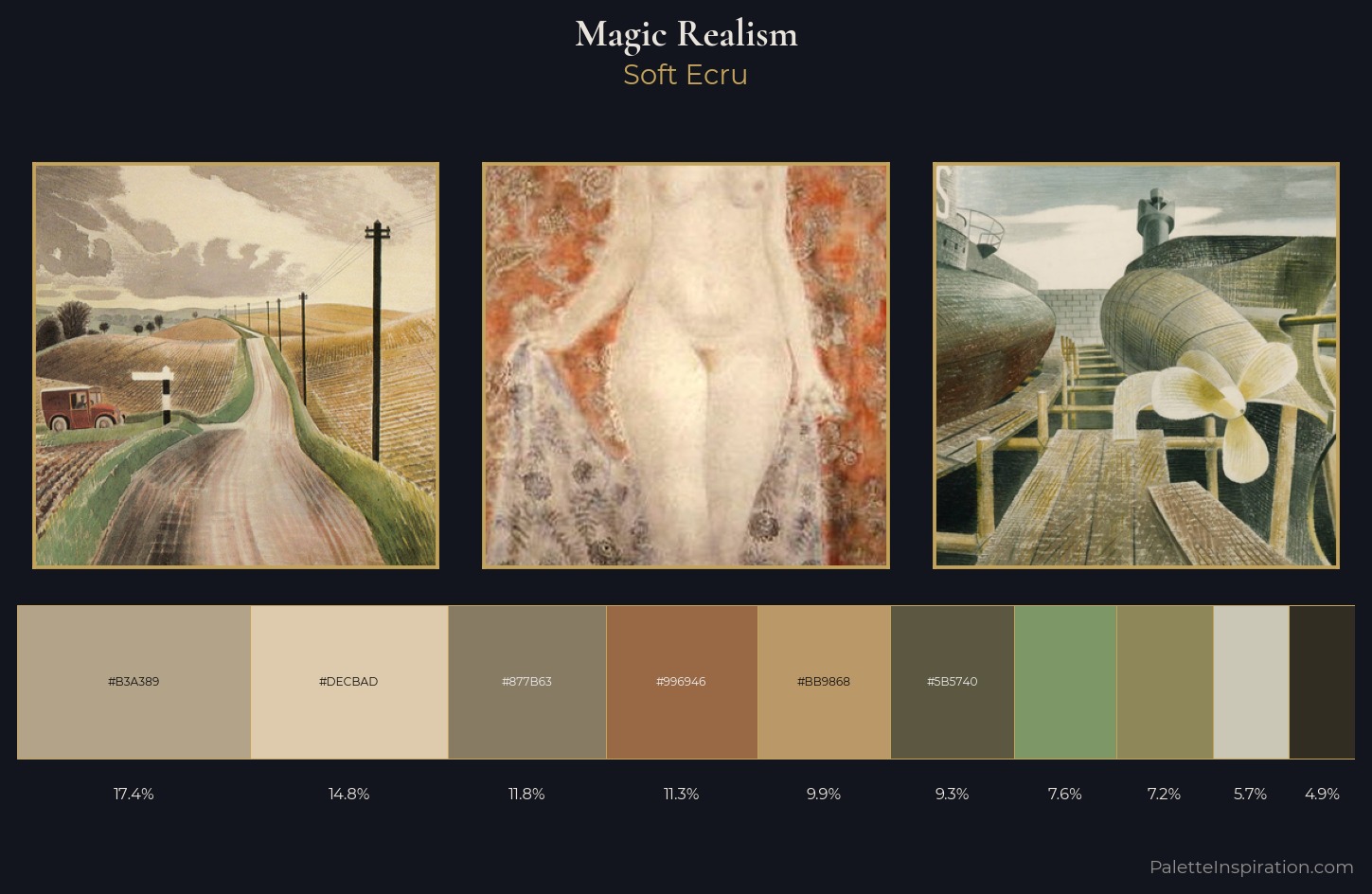 Magic Realism Palette 7 — Soft Ecru