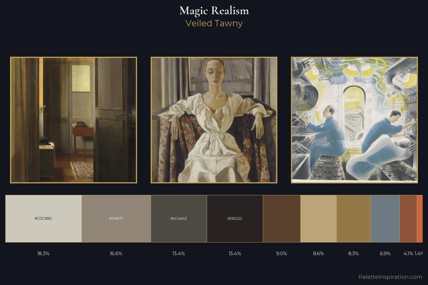 Magic Realism Master Palette — Veiled Tawny